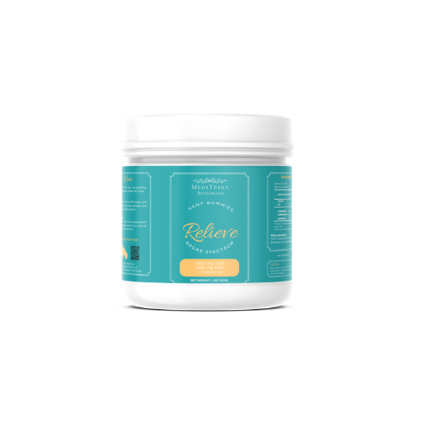 Meditrina Relieve Gummies 1500mg Cannabinoids