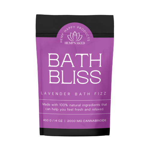 Hemp Naked Bath Soak Lavender - Bath Bliss